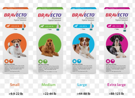 Bravecto Tablets for Ticks and Fleas